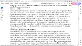 Dentre os métodos de interpretação atuais, o sêmio-discursivo (p.172) apresenta uma proposta focada