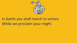 Marian University's Fight Song, "Marian University Spirit Song"