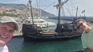 Sailing & Dolphin watching excursion on the Santa Maria De Colombo , Funchal Maderia.