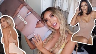 SKIMS BY KIM KARDASHIAN TRY-ON HAUL! | Arika Sato