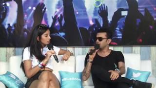 Elixir Nahar chats with Arjun Vagale in Twitter's Blue Room at Vh1 Supersonic 2018, Pune!