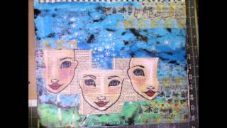 Year End Art Journal Flip 2015