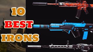 The 10 BEST IRON SIGHTS in Warzone! | Medium To Long Range