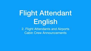 Cabin Crew English 2