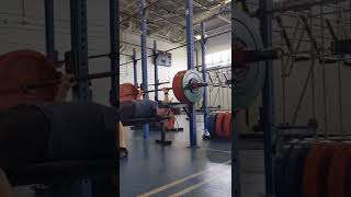 255 bench press attempt