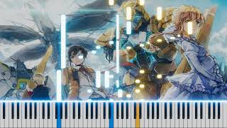 aLIEz - Sawano Hiroyuki [nZk]mizuk (Aldnoah.Zero ED2) Piano