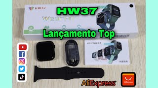 SMARTWATCH HW37: Lançamento Topzinho🔝🚀 App Wearfit pro✅