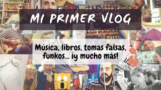 VLOG DE LECTURA 📚☀️  | Mi PRIMER VLOG | Libros 📕 + Ensayos música 🎹+ Tomas Falsas 😂  + Funkos