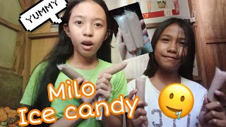 Making Milo Ice Candy (Subrang sarap Promise) | Vlog 19