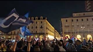 Tifosi del Napoli a Torino cantano: "Torino è stata e resterà granata"