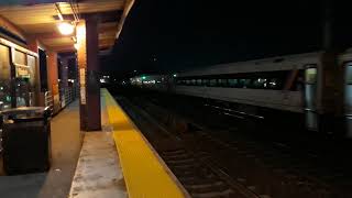 Amtrak Keystone, NJ Transit Bay head Direct and Eastbound Acela passing Elizabeth