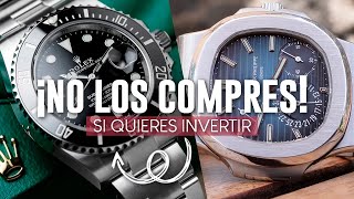 Los relojes NO SON INVERSIÓN