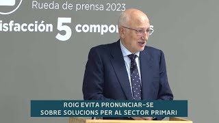 Juan Roig evita parlar de solucions a la baixa rendabilitat del sector primari #LAUNIÓ | 12.03.2024