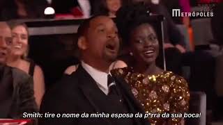 WILL SMITH AGRIDE CRIS ROCK NO OSCAR! LEGENDADO