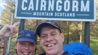 3 munro 31km  hike ..Ben Macdui , Miadan Creag An Leth-Choin and Cairngorm Mountain