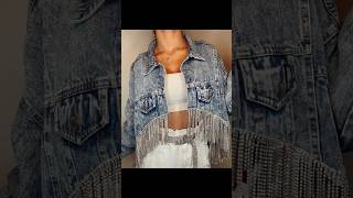 denim jacket 😍#denim #jacket #viral #fashion #trendy #yt #shorts #trending