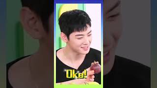 EUNWOO tasted the local fruit durian & manggis, Let's look at his reaction 😉😊#chaeunwoo #fyp