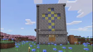 Building a church in Minecraft! (Paleocraft Addon)