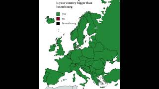 is your country bigger than luxembourg?