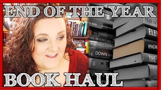 Huge End of the Year Book Haul