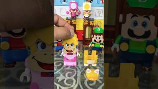 Lego Peach Imposter Turns Into Lego Impostor Peach Cat #viral #trending #peach #shorts