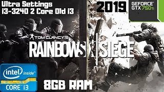 Tom Clancy's Rainbow Six Siege Ultra Sett | i3-3240 | GTX 750 Ti | 8GB RAM PC HD | Dual Core Old i3