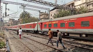 12345 Saraighat Super Fast Express !! Howrah to Guwahati. Train...