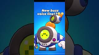 New buzz voice line!?😳🫣 #brawlstars#brawlstar#comedy#shorts #short#buzz #funny