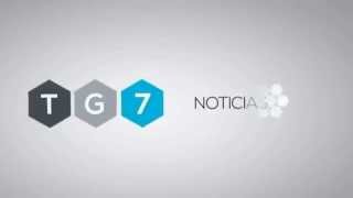 Canal TG7 Televisión municipal de Granada Twitter @tg7tv Cabecera informativo TG7