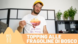 Corso di #Gelato - Topping | Crema spalmabile alle #Fragoline di bosco