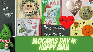 Vlogmas day 4: Scratchmas savings challenges, taste test gone wrong, happy mail, & more!