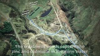 Flyover of the proposed Nenthead mine water treatment scheme