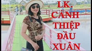 LK. Cánh thiệp đầu xuân- Mùa xuân đó có em- Karaoke thiếu giọng Nam- Thu Trang CT