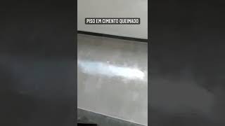 PISO DE CIMENTO QUEIMADO MUITO RESISTENTE, FÁCIL E RÁPIDO