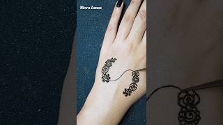 #shorts "S" alphabet mehndi tattoo design #mehndi #hennatattoo