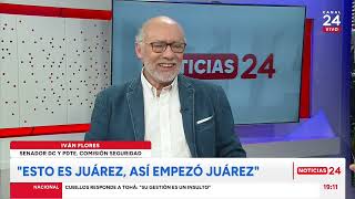 En franca entrevista con Iván Núñez abordamos crítica situación de Seguridad en el país @24horasTVN