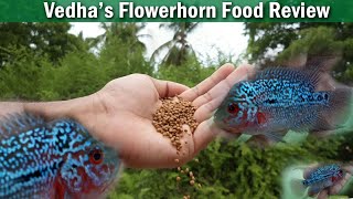 Best Flowerhorn food review | vedha fish farm FH farm feed review