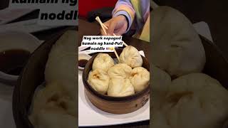 HAND-PULL NODDLE chinatown chicago 🇺🇸 #filipinamarriedtoforeigner #shortvideo #handpullNoddle