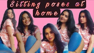 Sitting poses/self portrait/photography at home/Photography without camera or Tripord/Posesfor girls