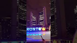 Celebrating New Year's Eve in Downtown Toronto