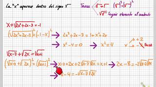 Ecuaciones con raíces. Ecuaciones radicales