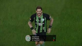 PES 2021 - America MG x Fortaleza - Simulação Sulamericana 2023