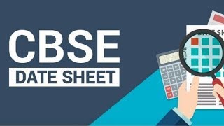 CBSE Board exam schedule of Class 10-12 (2017-18) HD