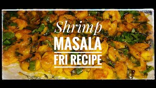 Shrimp Masala Fry Recipe | Prawns Masala Fry | Spicy Prawn Fry | Fried Shrimp | Anees