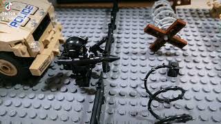 lego military checkpoint