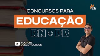 Concursos da educação RN e PB: Legislação Educacional