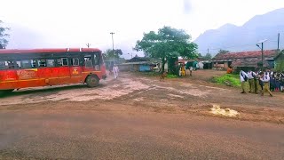 MSRTC BUS KALWAN, NASHIK MAHARASHTRA