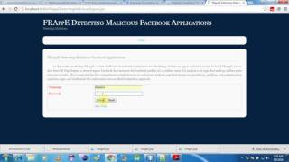 FRAppE Detecting Malicious Facebook Applications
