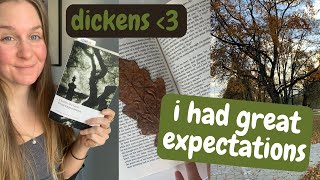 my expectations were met | great expectations reading vlog (spoilers)