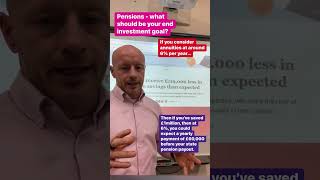 Pensions - what should be your end investment goal?